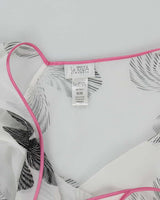 La Senza Sheer White Patterned Maxi Slip - M
