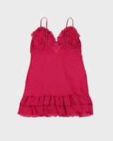 La Vie En Rose Fuchsia Slip - M