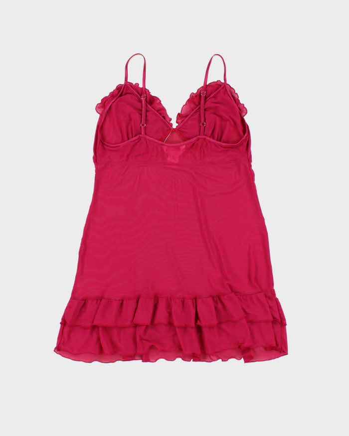 La Vie En Rose Fuchsia Slip - M
