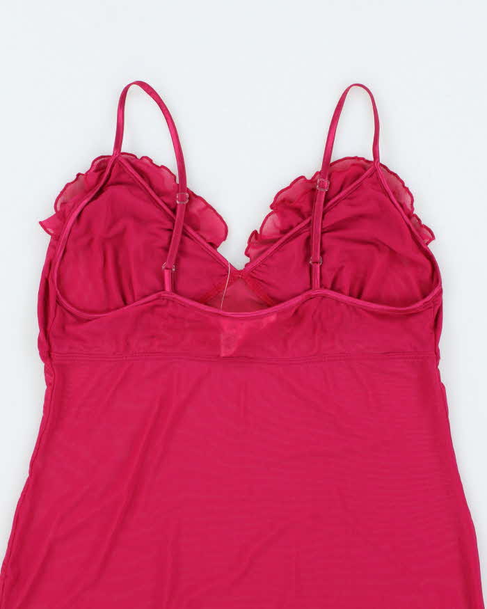 La Vie En Rose Fuchsia Slip - M
