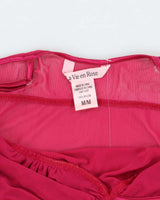 La Vie En Rose Fuchsia Slip - M