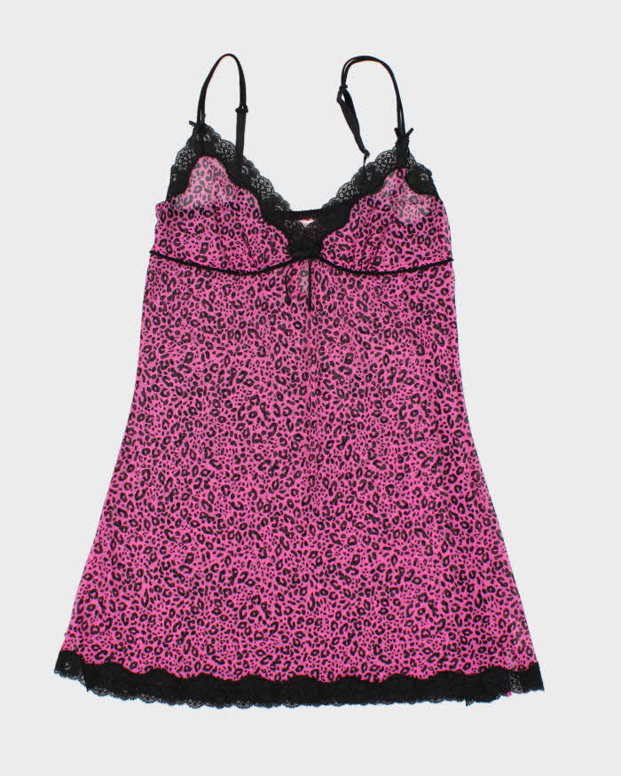 La Vie En Rose Fuchsia Slip - M