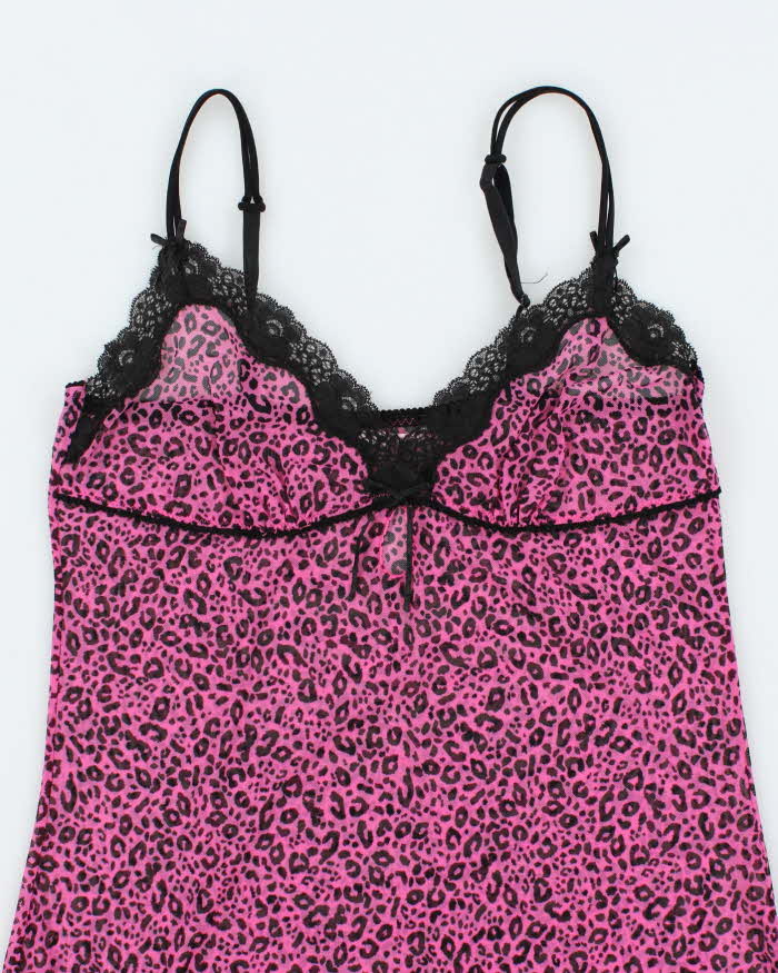 La Vie En Rose Fuchsia Slip - M