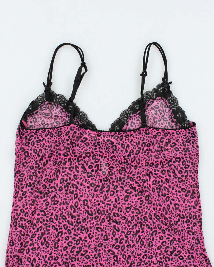 La Vie En Rose Fuchsia Slip - M