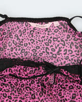 La Vie En Rose Fuchsia Slip - M