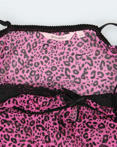 La Vie En Rose Fuchsia Slip - M