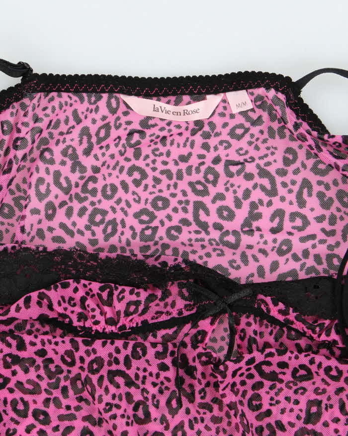 La Vie En Rose Fuchsia Slip - M