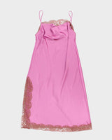 Victoria's Secret Fuchsia Pink Lingerie Slip - L