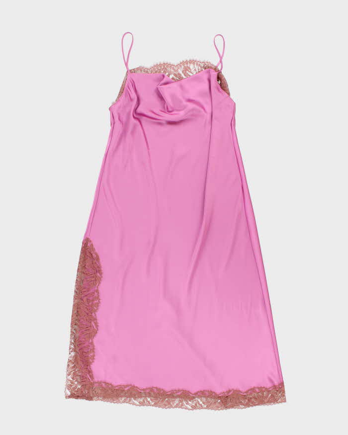 Victoria's Secret Fuchsia Pink Lingerie Slip - L