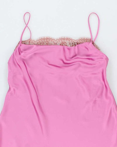 Victoria's Secret Fuchsia Pink Lingerie Slip - L
