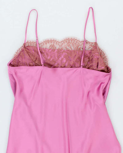 Victoria's Secret Fuchsia Pink Lingerie Slip - L