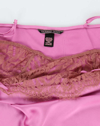 Victoria's Secret Fuchsia Pink Lingerie Slip - L