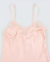 Victoria's Secret Powder Pink Satin Slip - M