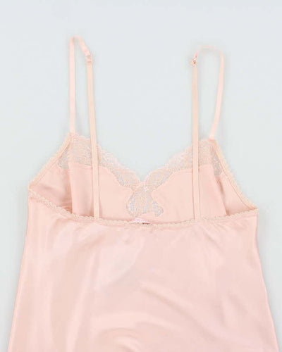 Victoria's Secret Powder Pink Satin Slip - M