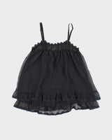 La Senza Black Sheer Babydoll Camisole - S