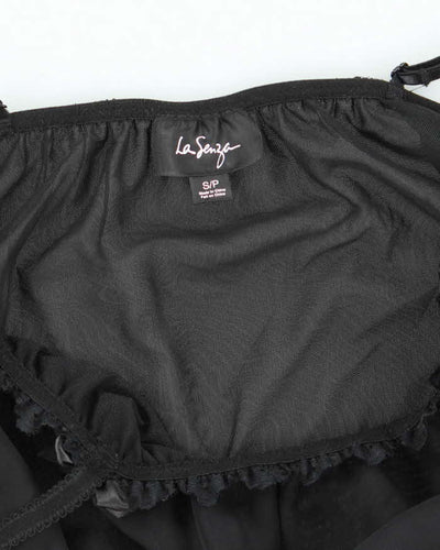 La Senza Black Sheer Babydoll Camisole - S