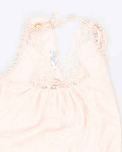Vintage Pink Christian Dior Slip Dress - S