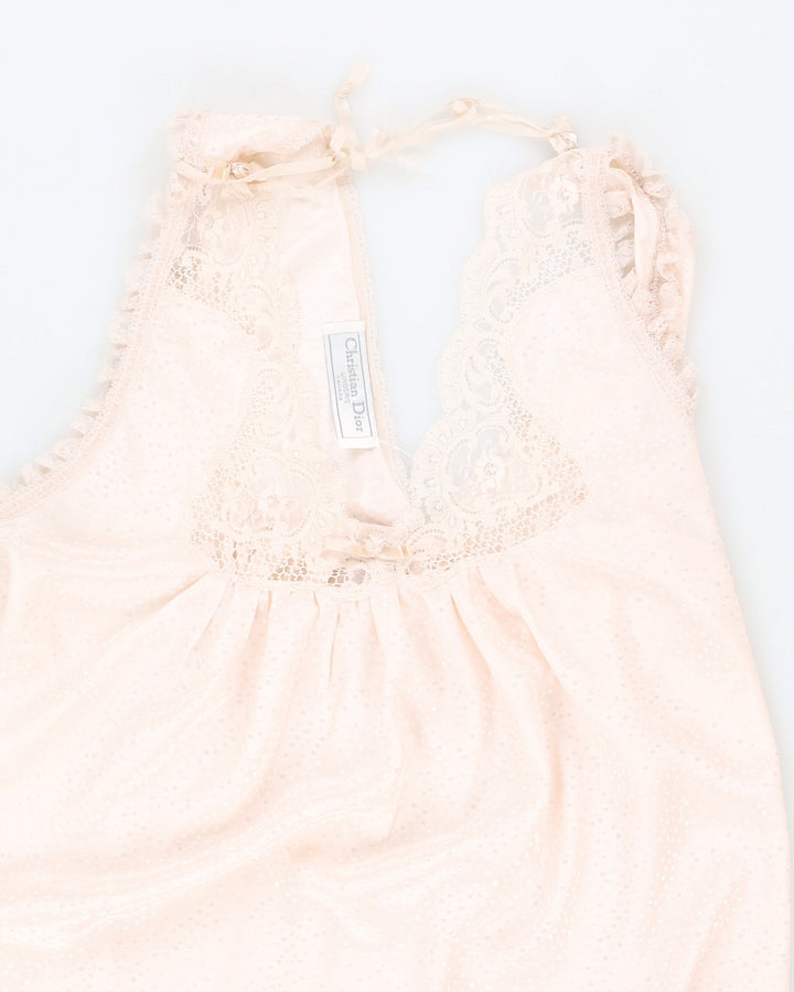 Vintage Pink Christian Dior Slip Dress - S