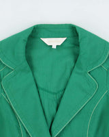 Vintage Y2k 2000s Compagna Lightweight Short Sleeve Blazer Jacket - S