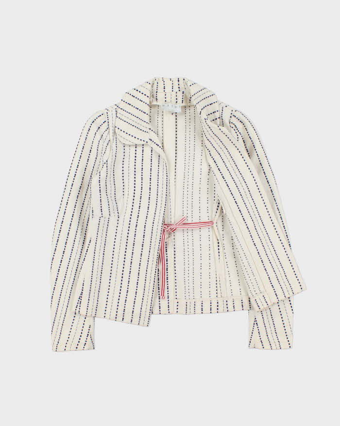 Vintage Y2k 2000s Marni Structed Cotton Jacket - XS