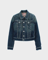 Vintage Y2k 2000s True Religion Disco Emily Denim Jacket - XS