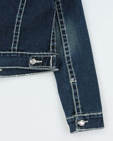 Vintage Y2k 2000s True Religion Disco Emily Denim Jacket - XS