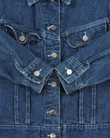 Vintage 1987 Lee Women's Made In Canada Medium Wash Denim Trucker Jacket - S