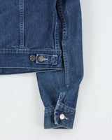 Vintage 1987 Lee Women's Made In Canada Medium Wash Denim Trucker Jacket - S