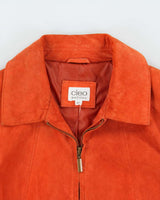 Vintage 2000s Cleo Lightweight Suede Jacket - S