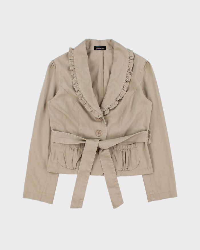 Vintage Y2k 2000s Seduction Lightweight Cropped Jacket - M