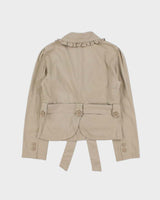 Vintage Y2k 2000s Seduction Lightweight Cropped Jacket - M