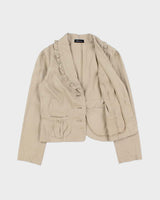 Vintage Y2k 2000s Seduction Lightweight Cropped Jacket - M