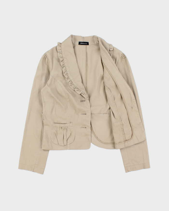 Vintage Y2k 2000s Seduction Lightweight Cropped Jacket - M