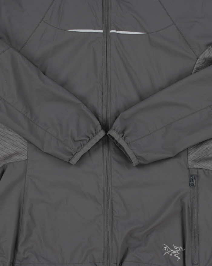 Vintage Arc'teryx Soft Shell Women's 3M Bird Hooded Windbreaker Jacket - S