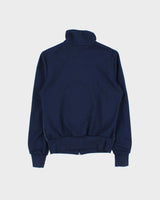 Vintage Y2K 00s Adidas Originals Navy Soft Shell Women's Funnel Neck Track Jacket - S