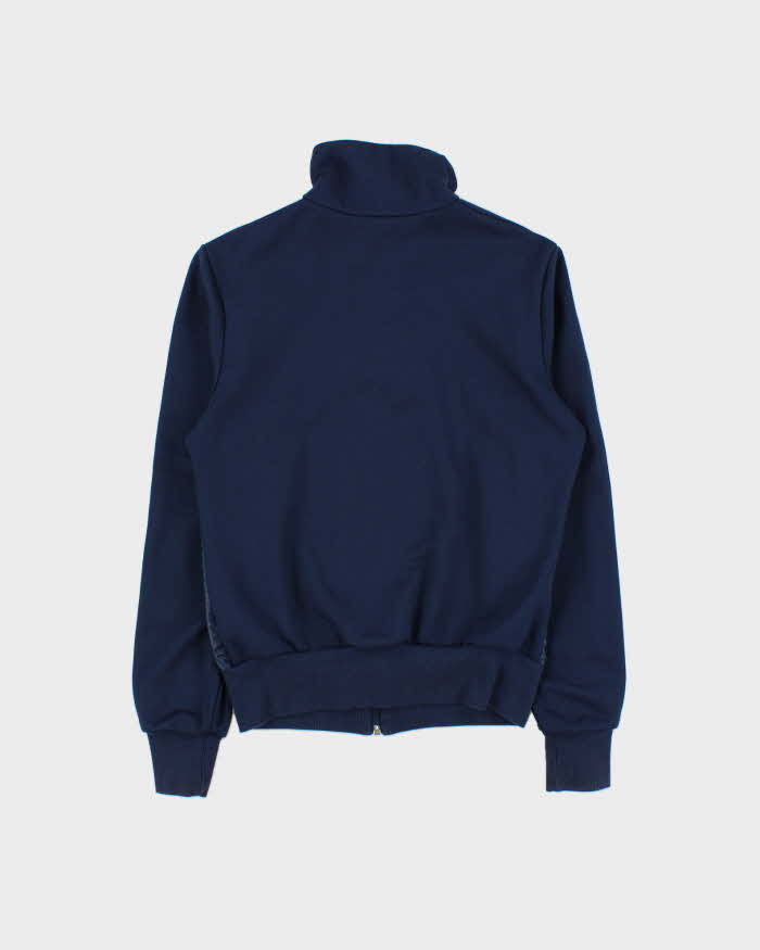 Vintage Y2K 00s Adidas Originals Navy Soft Shell Women's Funnel Neck Track Jacket - S
