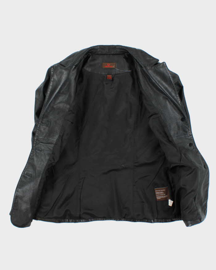 Vintage Y2K 00s Danier Women's Grain Leather Jacket Blazer - M
