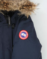 Canada Goose Women's Navy 'Kensington' Goose Down Puffer Parka - M