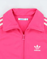 Vintage Y2K 00s Adidas Originals Women's Hot Pink Firebird Track Jacket - S