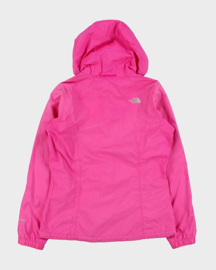 Vintage The North Face Women's Hot Pink Lightweight HyVent Waterproof Jacket - M