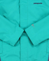 Vintage Patagonia Women's Teal Heavyweight Soft Shell 'H2no' Mountaineering Jacket - S