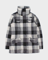 Vintage The North Face Women's Buffalo Plaid Lightweight DryVent Waterproof Parka Jacket - S