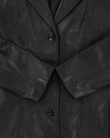 Vintage 1990s Danier Women's Calfskin Leather Blazer Jacket - M