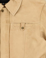Vintage Y2K 00s Identify Women's Desert Tan Lambskin Leather Belted Moto Jacket - S