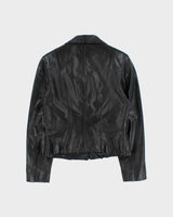 Vintage 2000s Danier Fitted Leather Jacket - XS