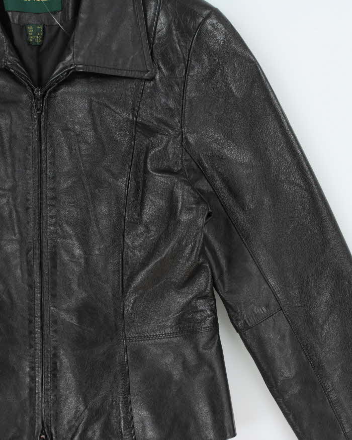 Vintage 2000s Danier Fitted Leather Jacket - XS