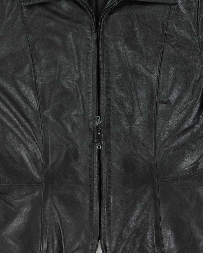 Vintage 2000s Danier Fitted Leather Jacket - XS