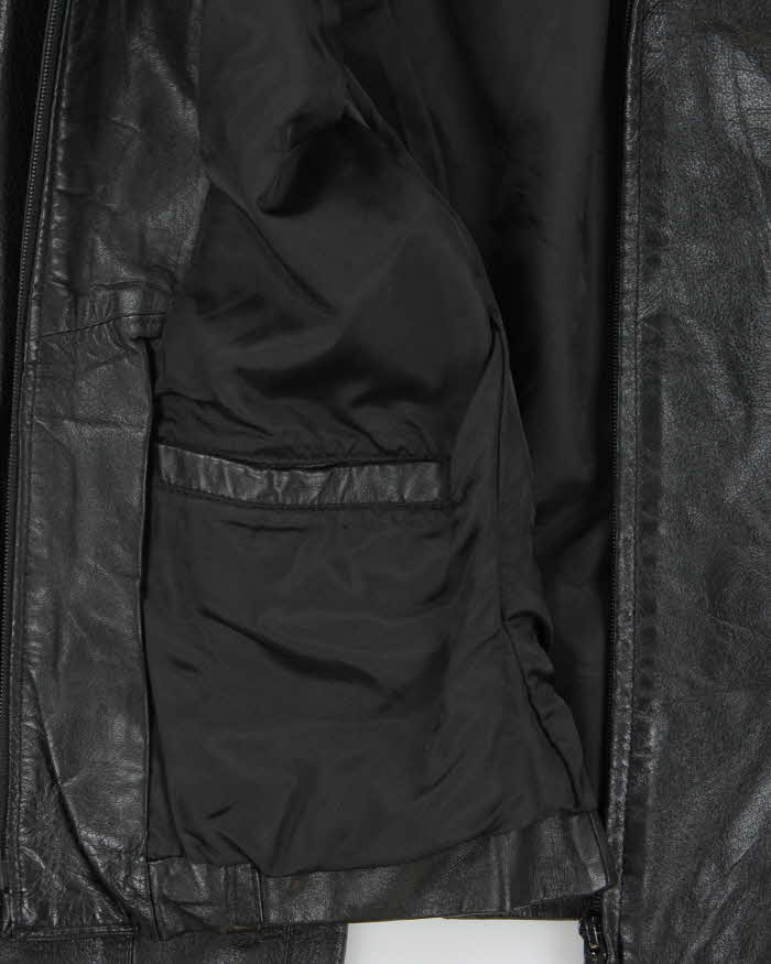 Vintage 2000s Danier Fitted Leather Jacket - XS