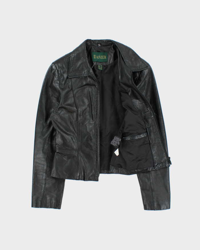 Vintage 2000s Danier Fitted Leather Jacket - XS