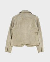 Vintage Y2K 00s LAL Women's Suede Snap Button Blazer Jacket - S